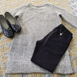 Gap Light Grey Long Sleeve Sweater Sz Large
